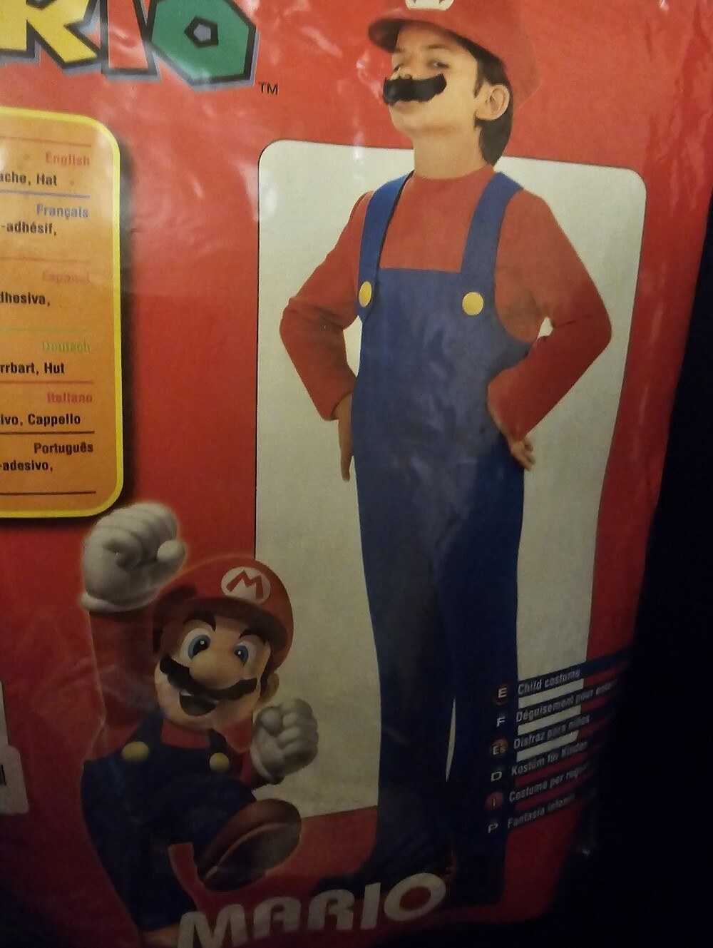 Super Mario Costume Kids